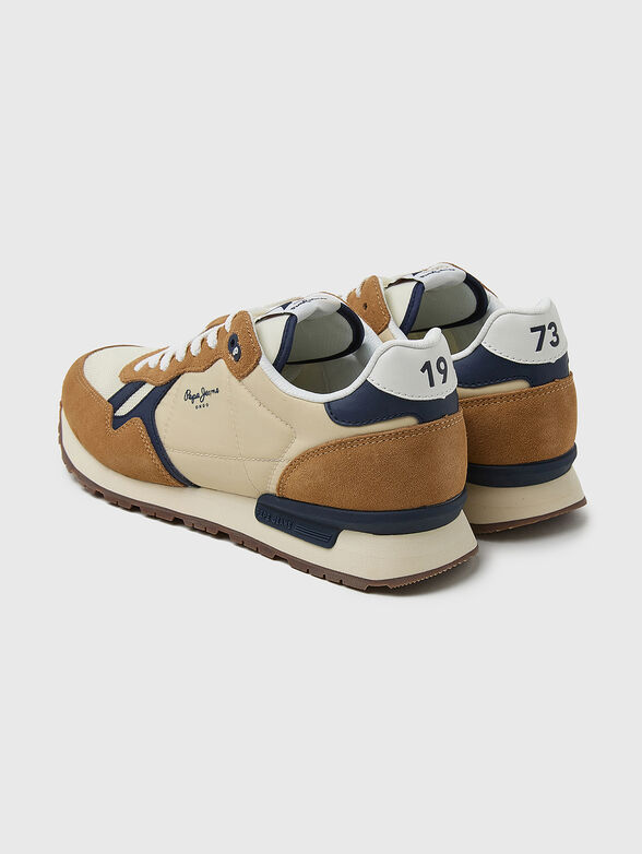 BRIT MAN HERITAGE beige sports shoes - 3