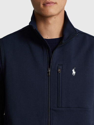 Vest in dark blue - 4
