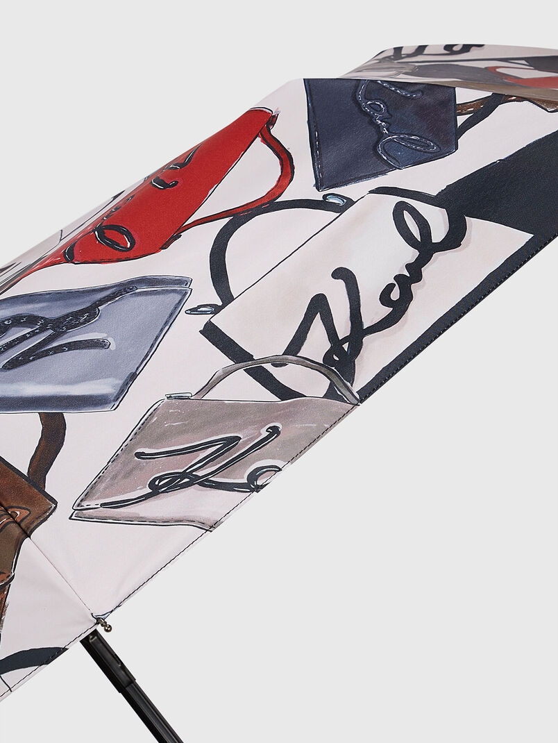 Umbrella with logo print - 2