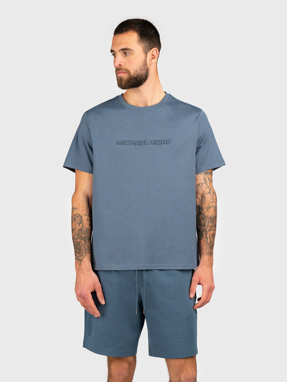 Short-sleeved T-shirt with logo - 1