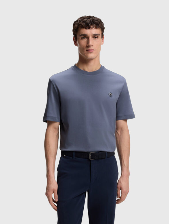 Crew neck cotton T-shirt - 1