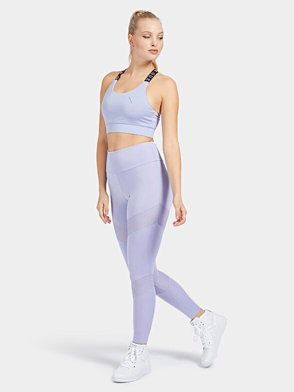 Leggings with mesh inserts - 2