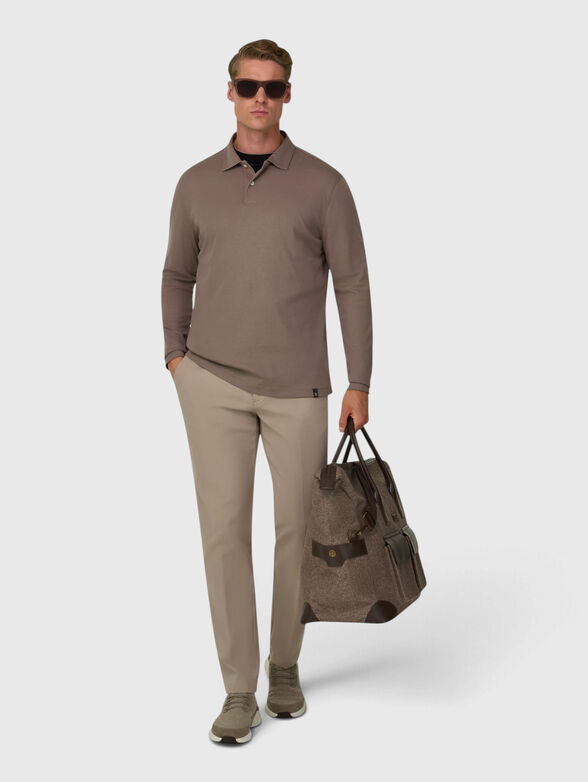 Cotton blend polo-shirt - 2