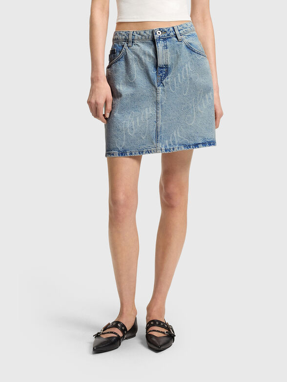 GAMI  mini denim skirt - 1