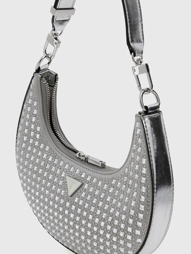 LUA hobo bag with rhinestones - 5