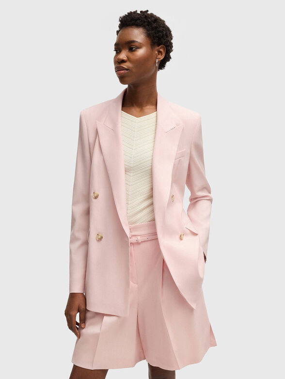 JALETO  wool blazer with buttons - 1