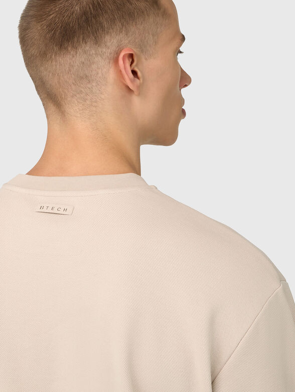 Organic cotton crew neck sweatshirt - 4