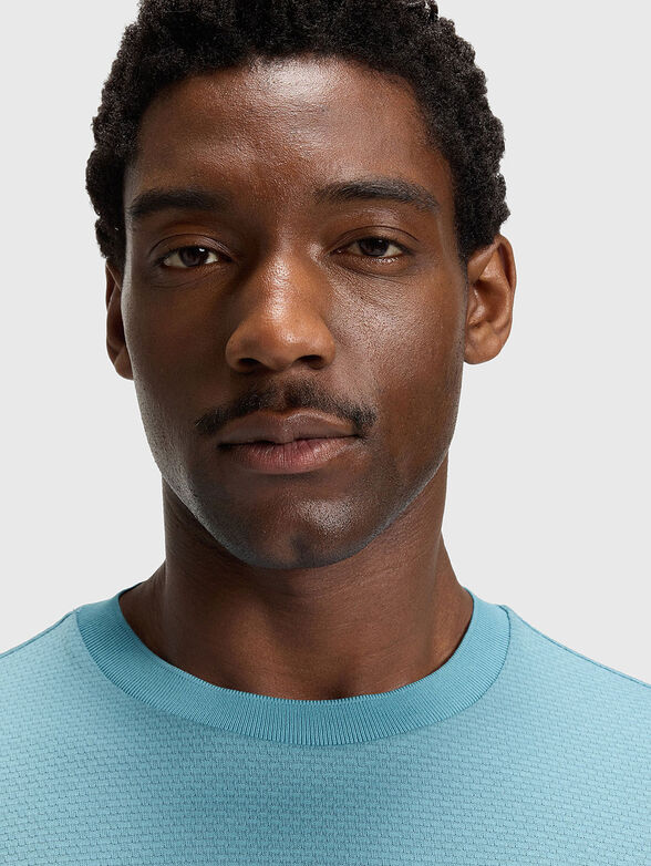 Cotton slim T-shirt - 4