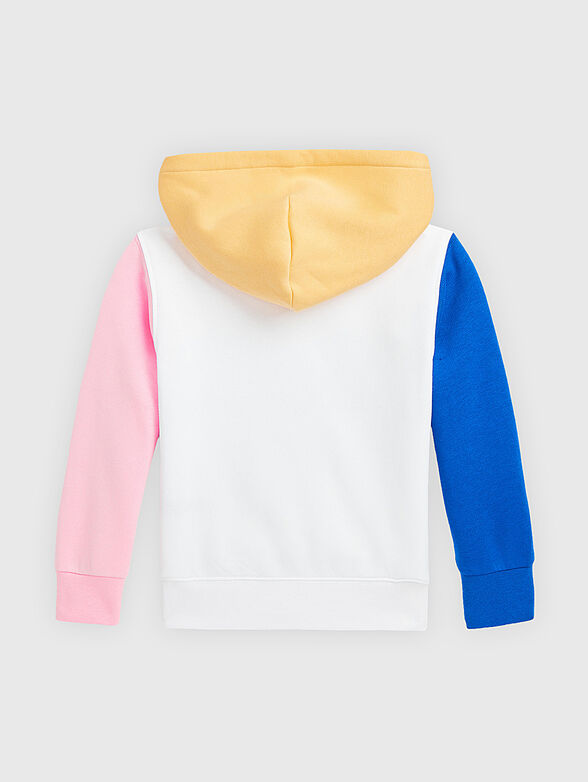 Hooded sweatshirt with Polo Bear print - 2