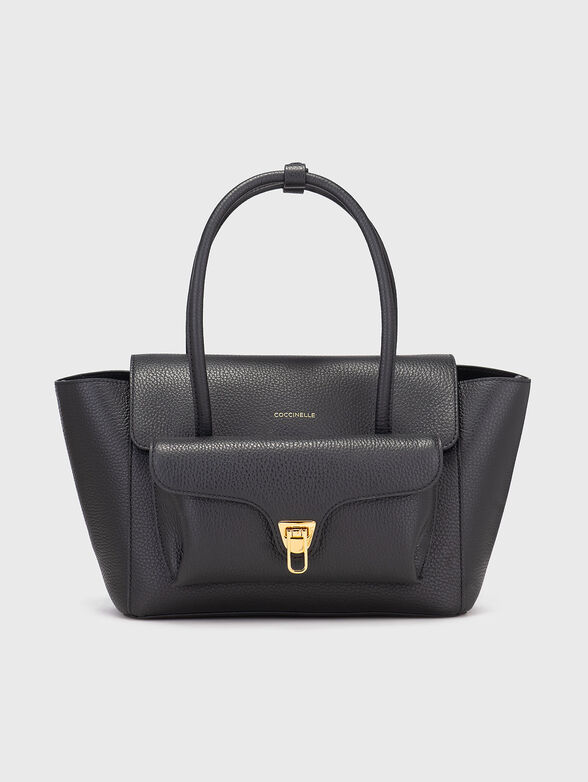 Leather bag with gold details - 1