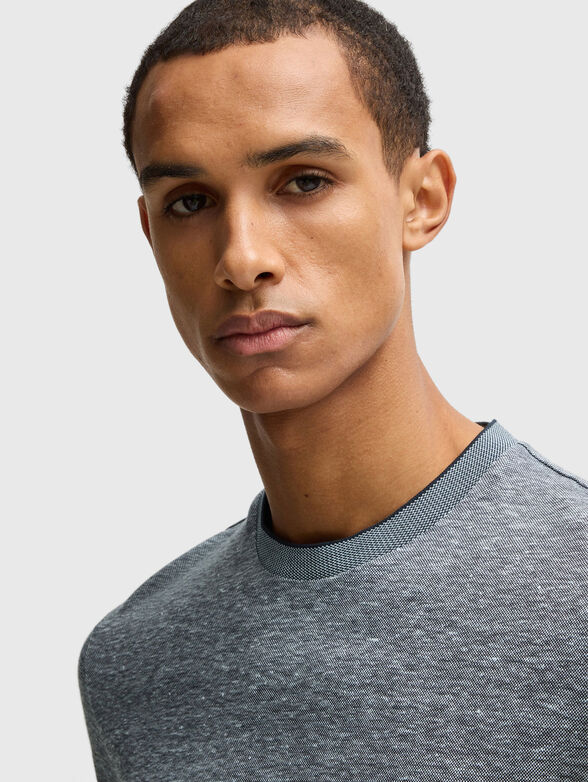 H THOMPSON cotton T-shirt - 4