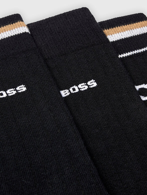 3-Pack socks with logo  - 2