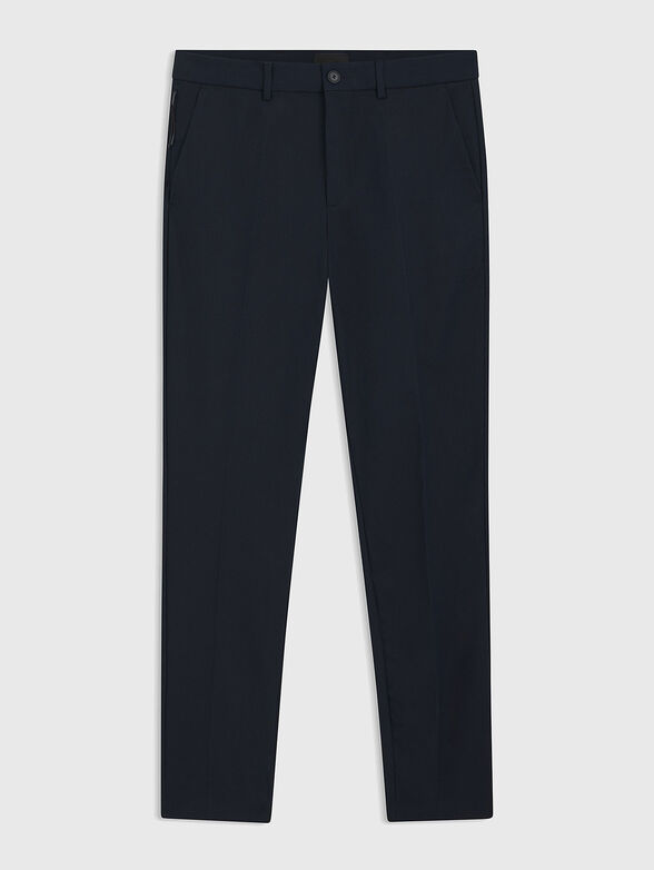 Cotton slim trousers - 1