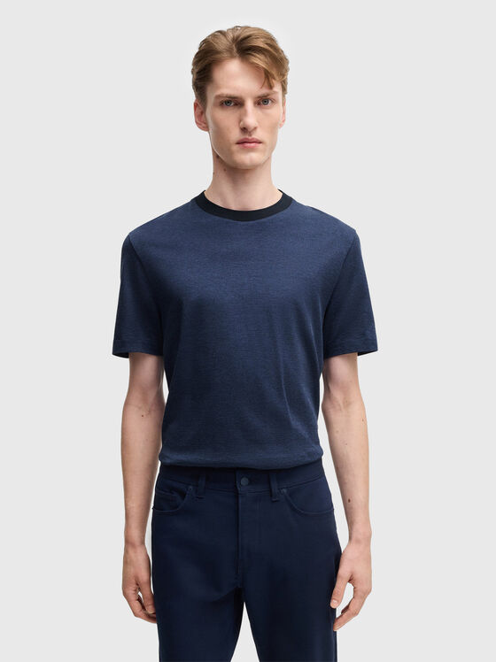 Тениска с овално деколте - 1