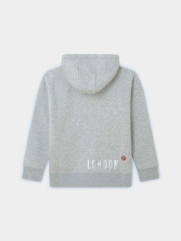 DAPHNE blue sweatshirt - 2