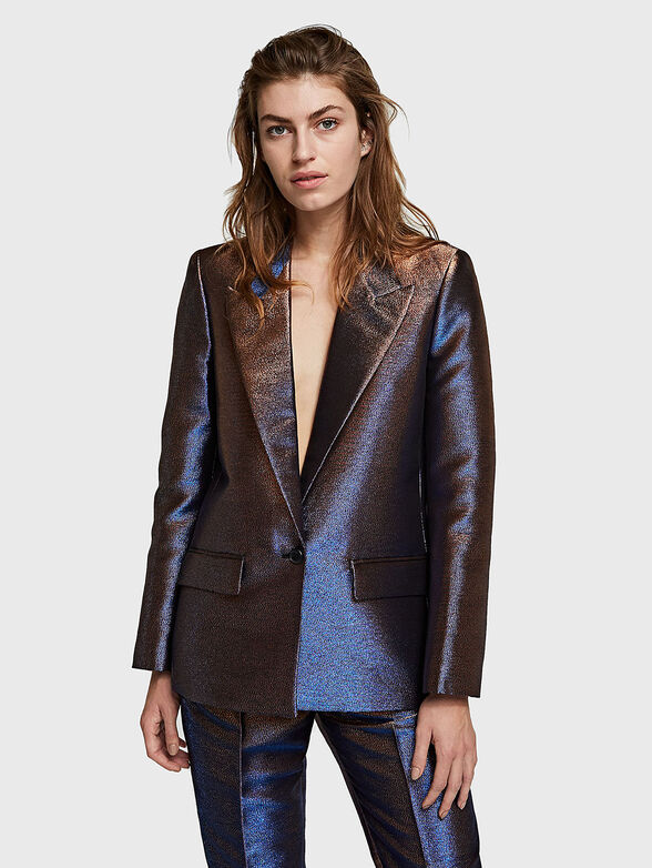 Iridescent blazer - 1
