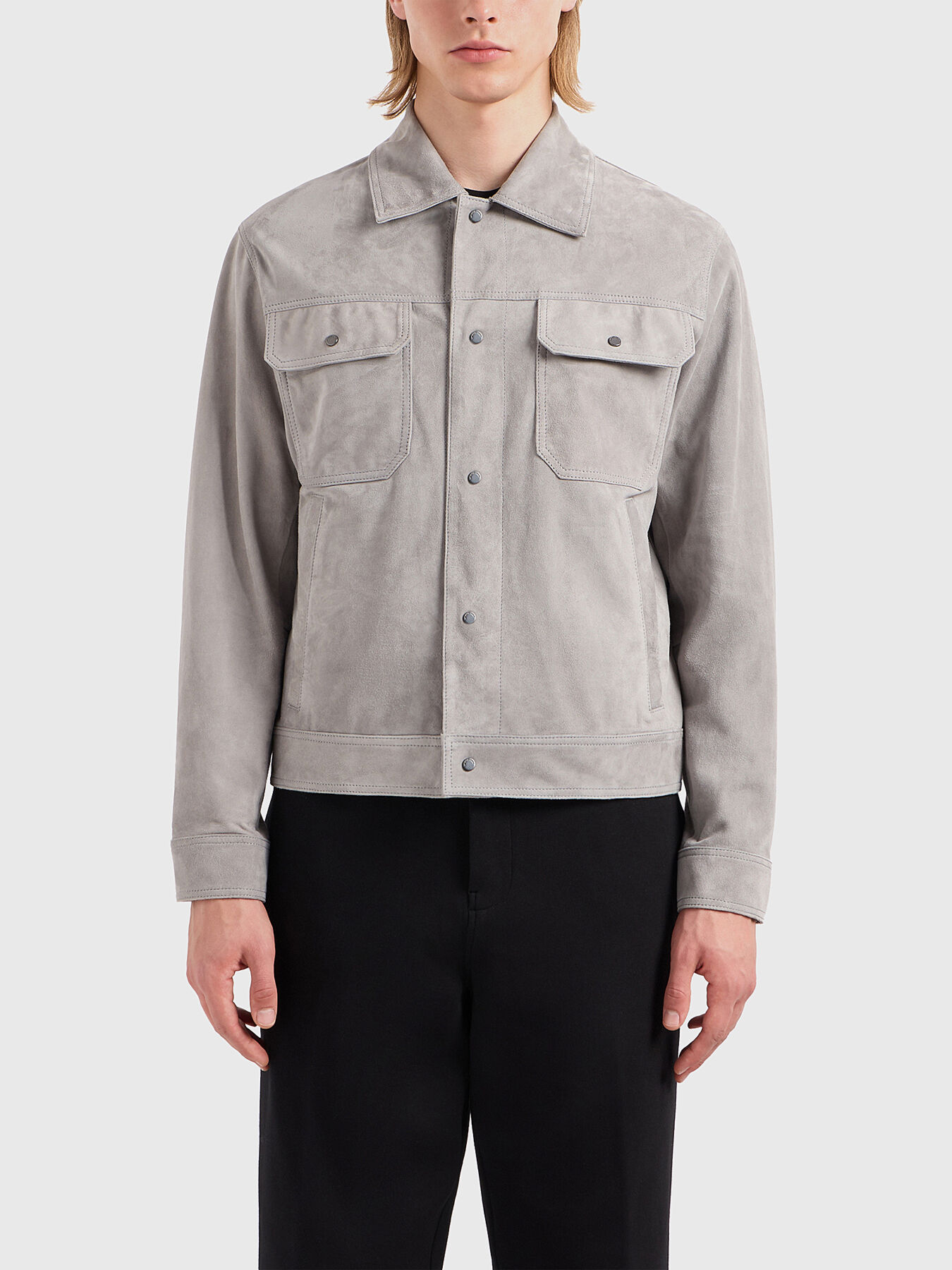 Emporio suede jacket top