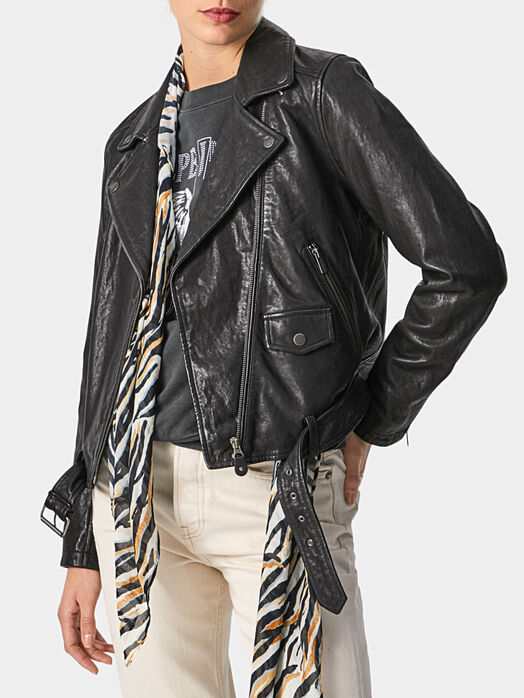 FIFY leather biker jacket