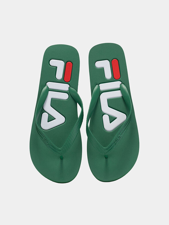 TROY black flip flops - 6