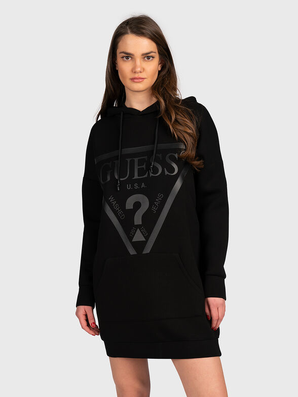 ALISA sweatshirt dress with logo detail - 1
