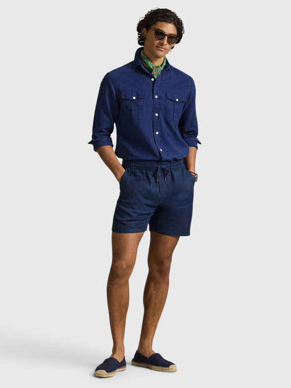 Linen shorts - 4