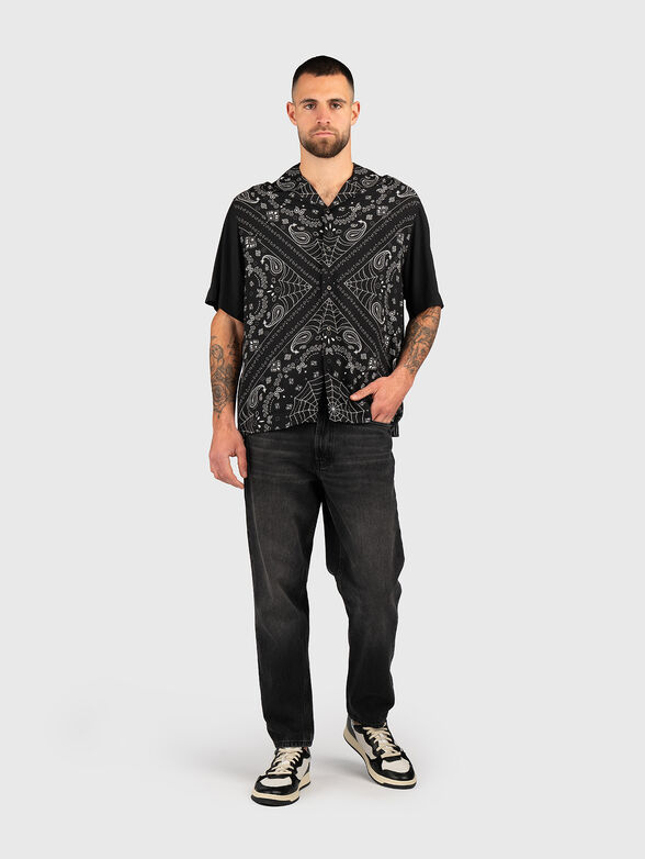 ESPINO short sleeve shirt with accent print - 2