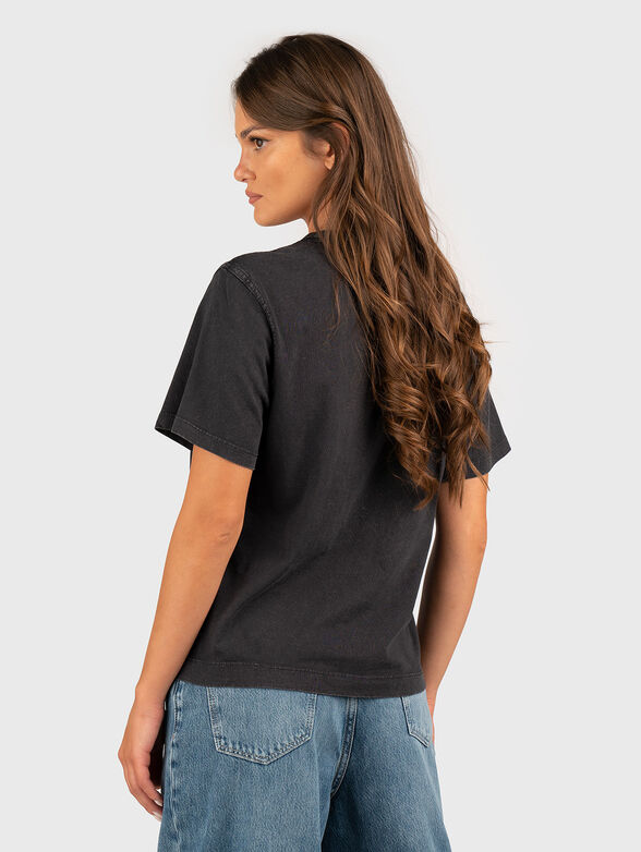 Cotton T-shirt with print - 2