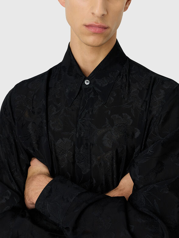 Shirt with floral motifs - 4