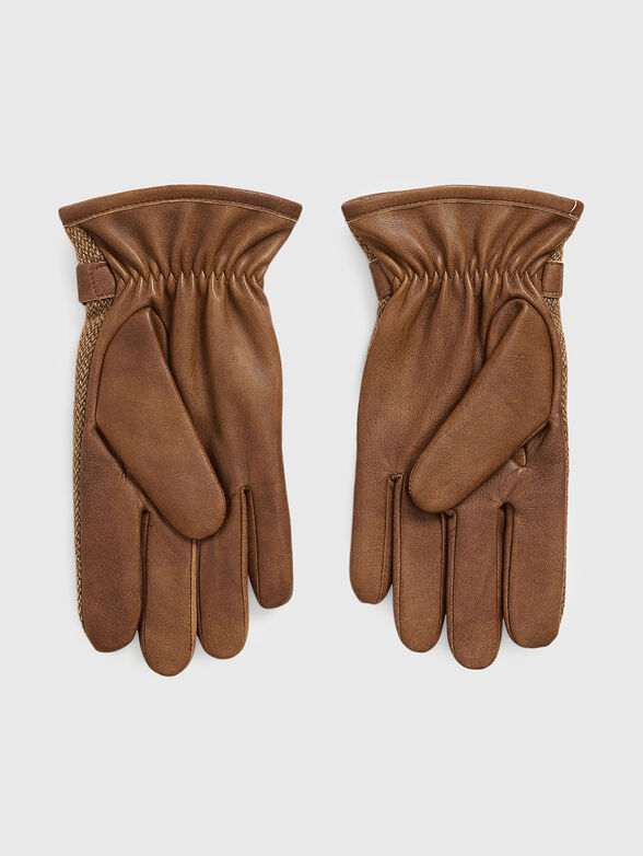 Brown gloves - 2