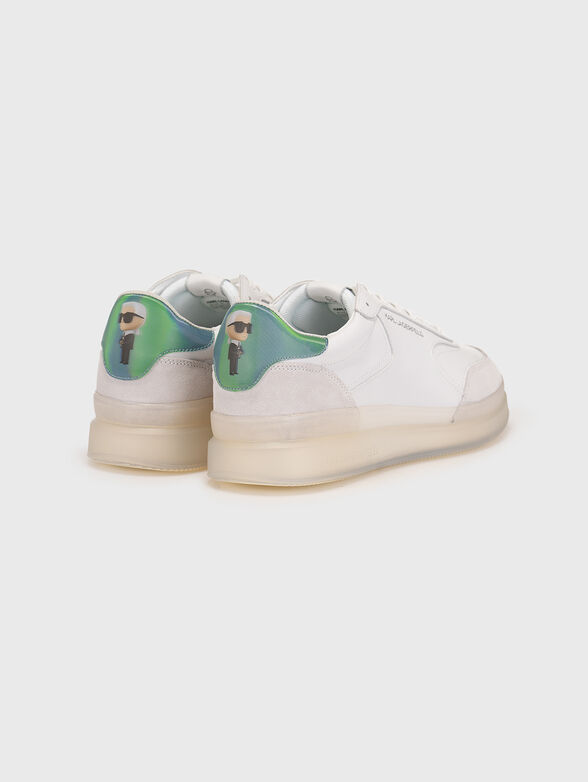BRINK NFT sports shoes with suede inserts - 3