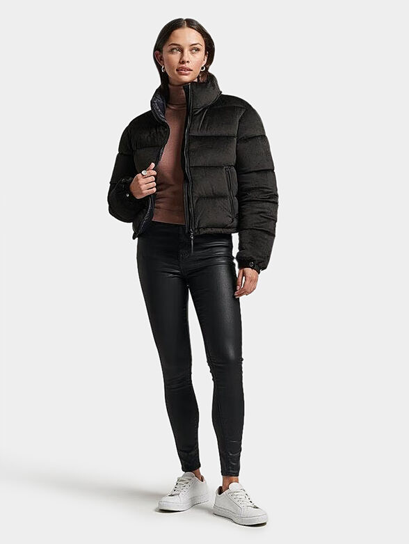 STUDIOS velvet padded jacket  - 2