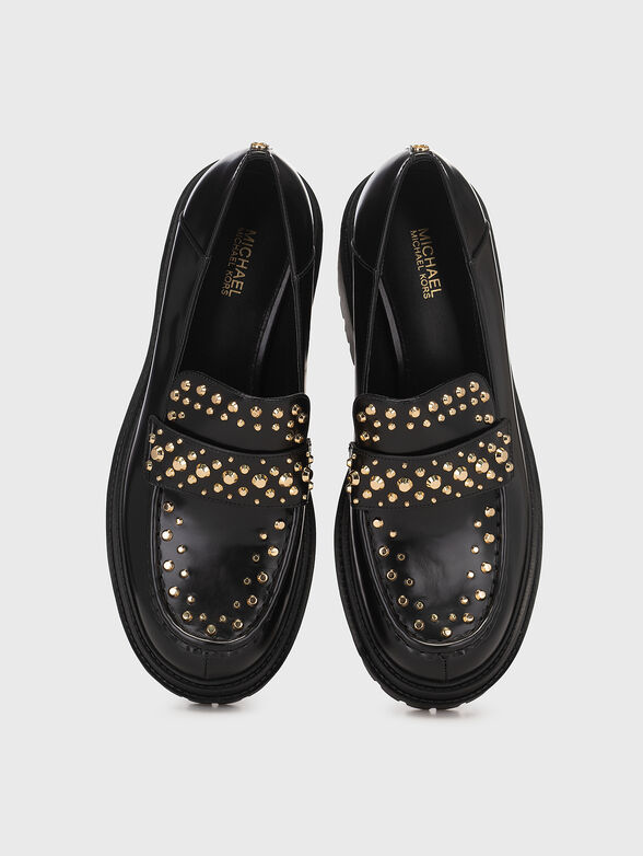ROCCO ASROR leather loafers heel - 6