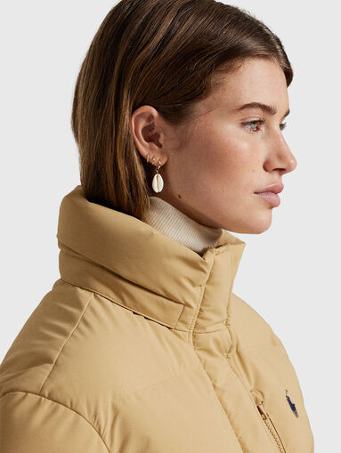 Padded jacket with removable hood - 5