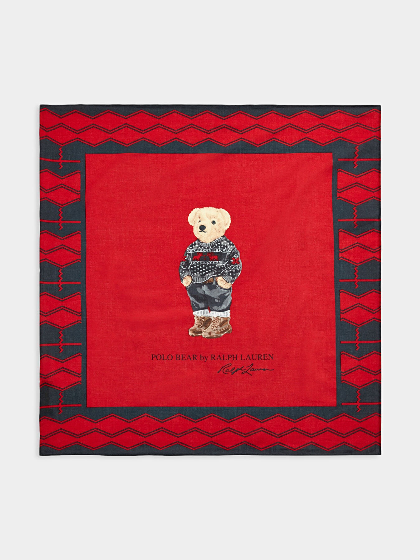 Polo scarf cheap with bear