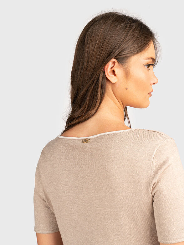 Blouse with side slits - 4