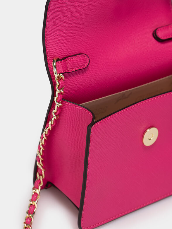 KRISTENY crossbody bag with saffiano effect - 6