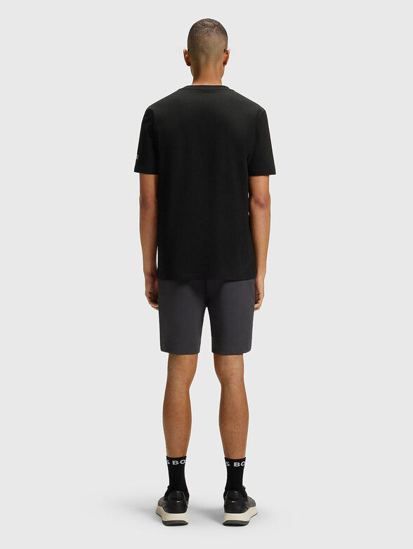 Cotton T-shirt with logo detail - 3