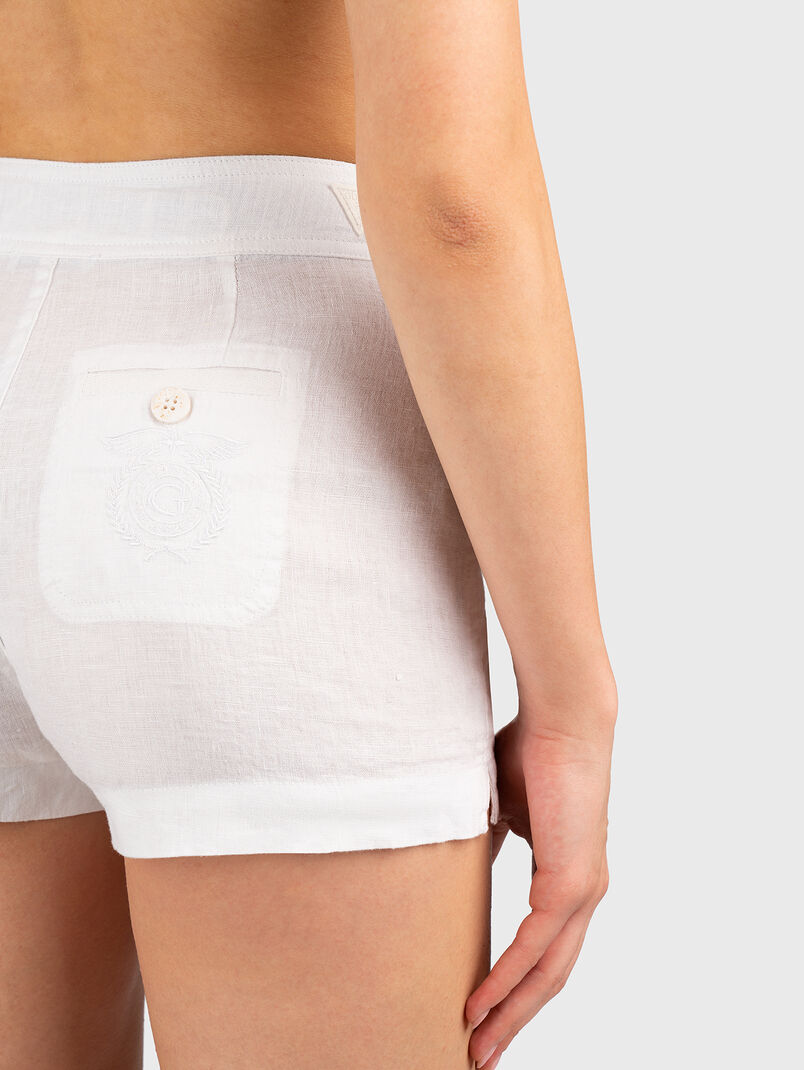 RIO linen shorts - 3