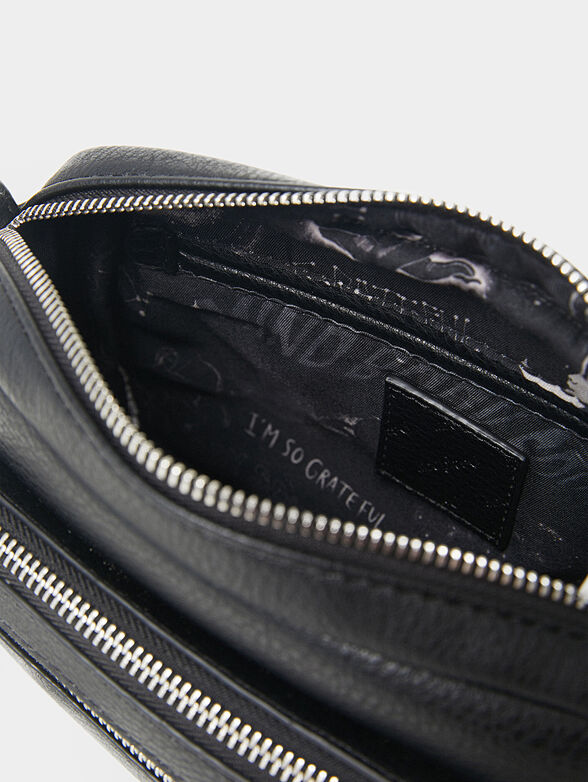 Crossbody bag with embossed logo - 6