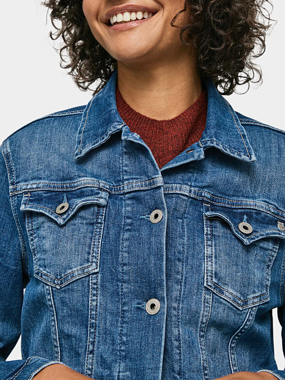 THRIFT denim jacket - 4