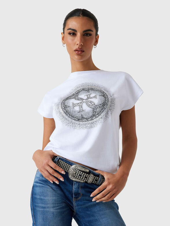 Cotton T-shirt with 4G logo - 1