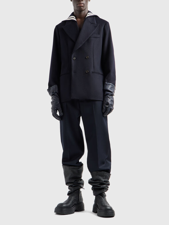Blazer with double-breasted fastening  - 1