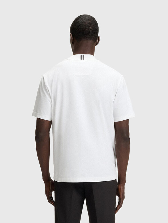 Cotton T-shirt with logo - 3