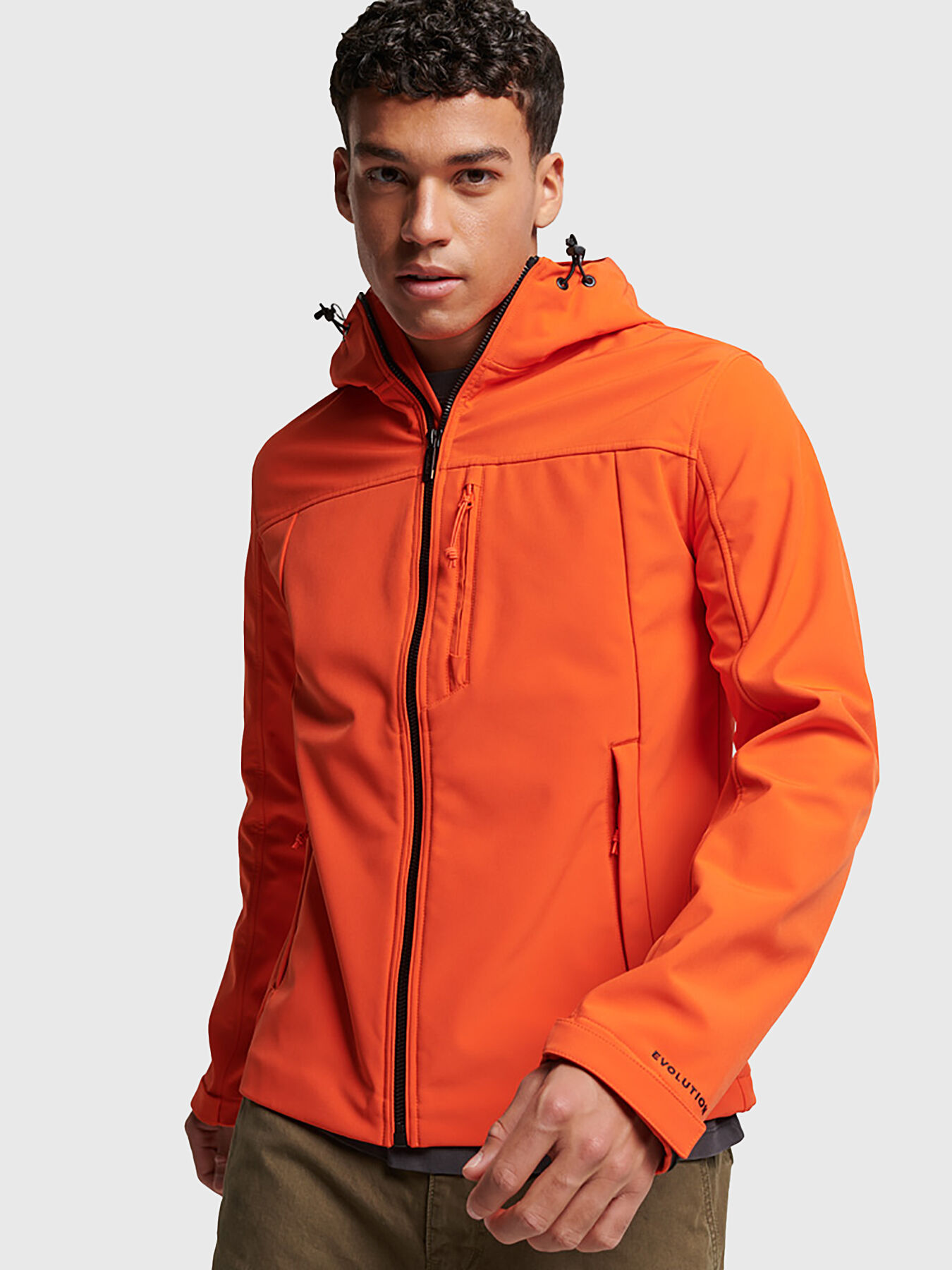 Superdry black and orange jacket sales