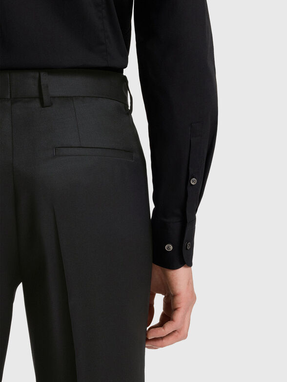H-GENIUS wool slim trousers - 3