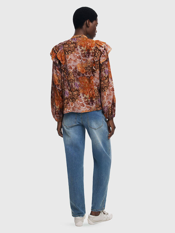 Paisley print blouse - 3