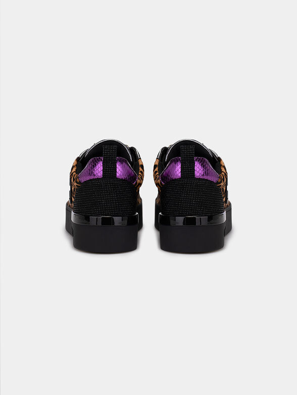 Sport shoes with animal print - 3