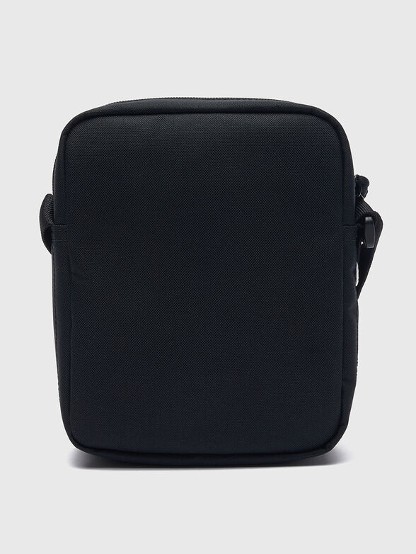Black crossbody bag with contrast logo - 3