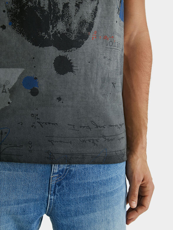ROY t-shirt with abstract print - 6