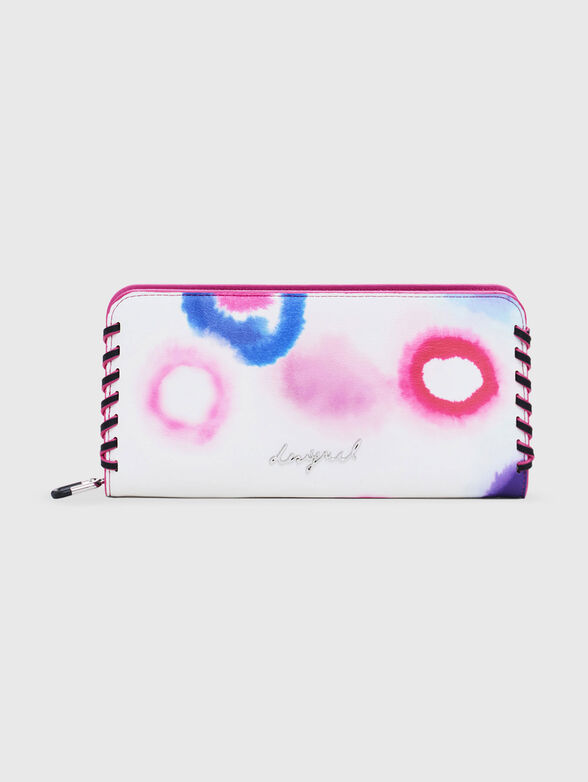 Wallet with print and logo detail - 1